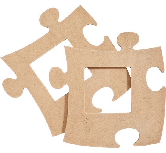 VBS Puzzelkader "Hoekig - Klein", ca. 12,6 x 12,6 cm
