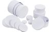 VBS Cardboard boxes "Round", White, Set of 12