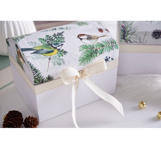 Decoratief lint met lurex randen