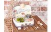 VBS Suitcase, set of 2, made of cream-coloured cardboard