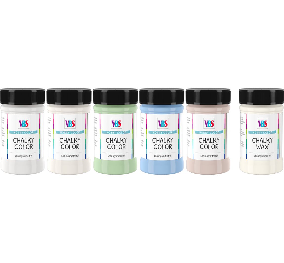VBS Chalky Color "Best of..", set van zes.