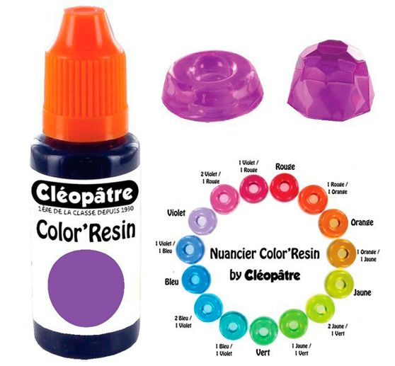 COLOR'RESIN, transparante harsverf