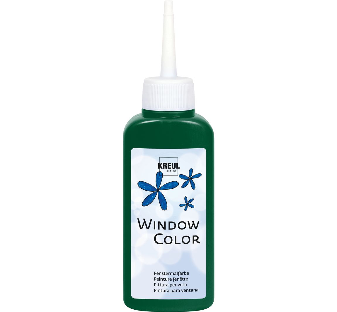 Kreul Window Color, 80 ml - Mosgroen