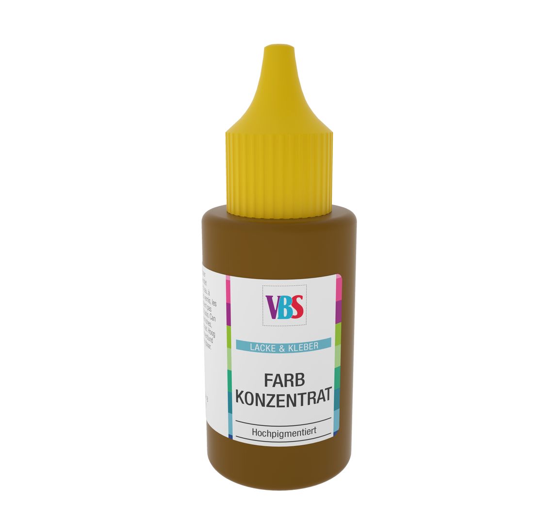 VBS Kleurconcentraat, 25 ml - Zonnegeel