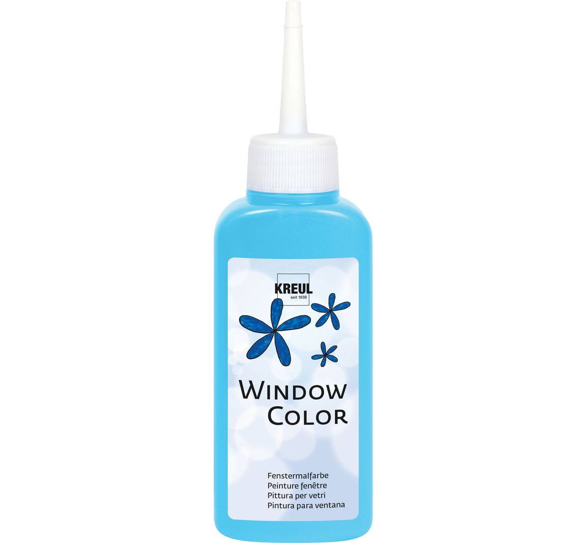 Kreul Window Color, 80 ml - Diamantblauw