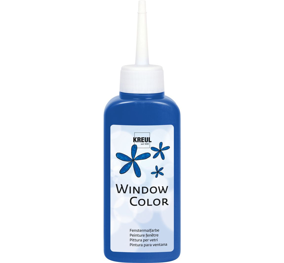 Kreul Window Color, 80 ml - Koninklijk Blauw