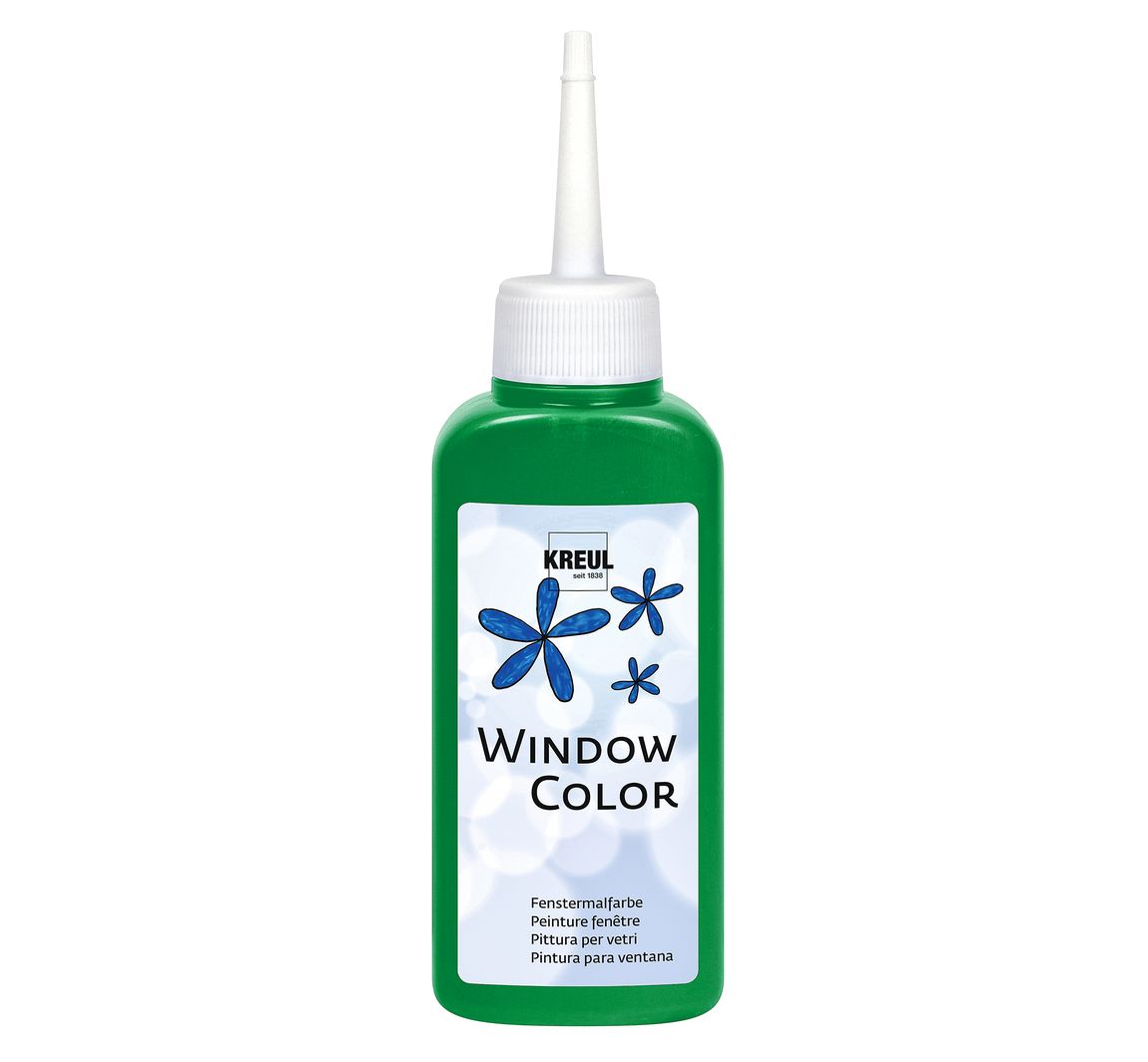 Kreul Window Color, 80 ml - Lichtgroen