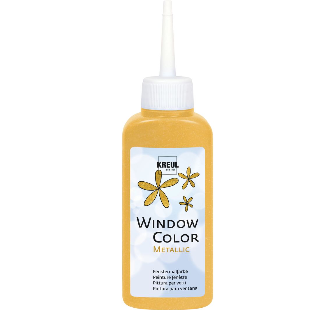 Kreul Window Color, 80 ml - Goud