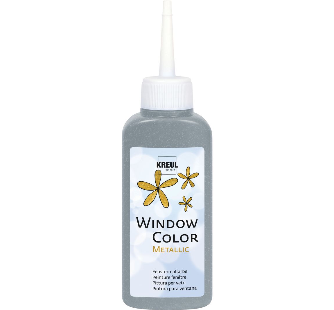 Kreul Window Color, 80 ml - Zilver