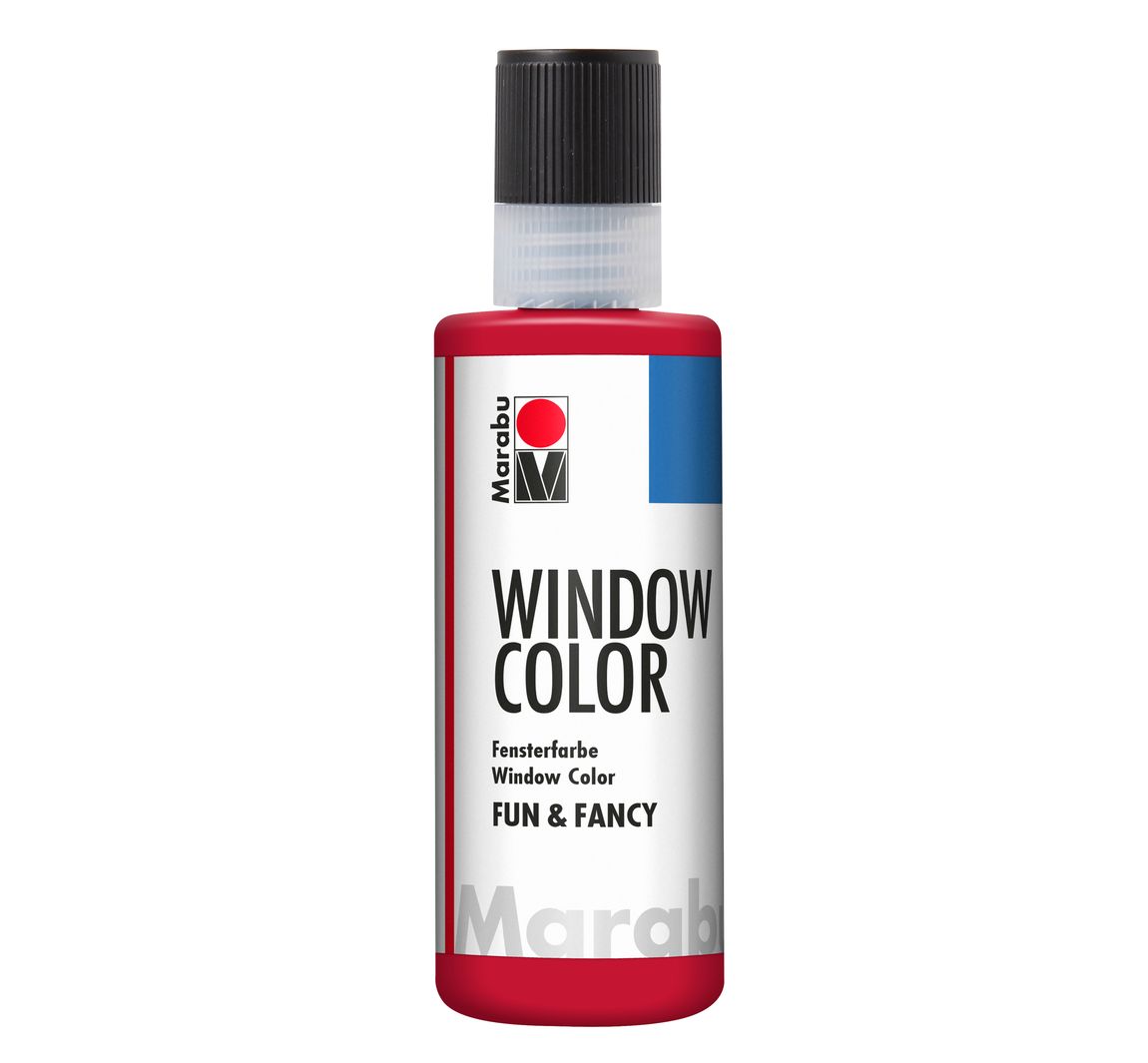 Marabu fun & fancy, 80 ml - Robijnrood