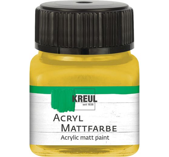 KREUL acryl matte verf, 20 ml, Metallic