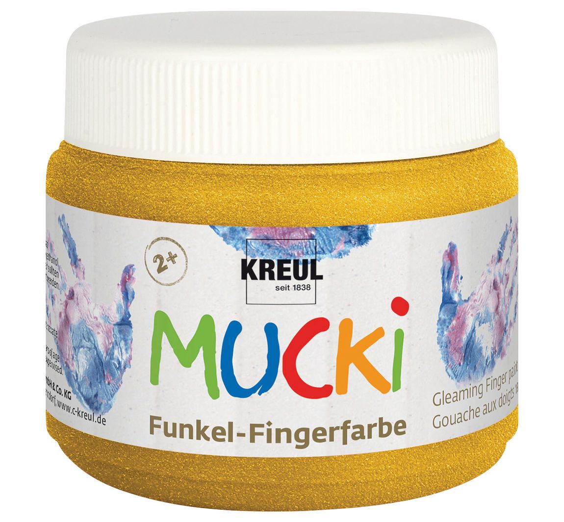 MUCKI Sparkle-Vingerverf - Gouden Schat