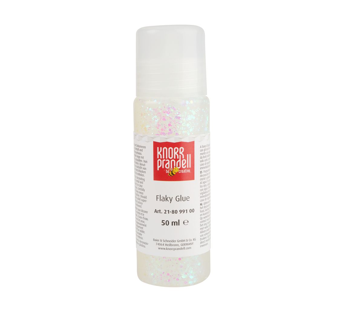 Glitter Flaky Glue - Wit
