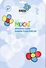 MUCKI Window Color stable foil, DIN A4, 3 sheets