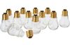 VBS Decorative light bulbs, 12 pcs., screw-on