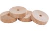 VBS Wooden discs/wheels, Ø 30 x 8 mm, 4 pieces