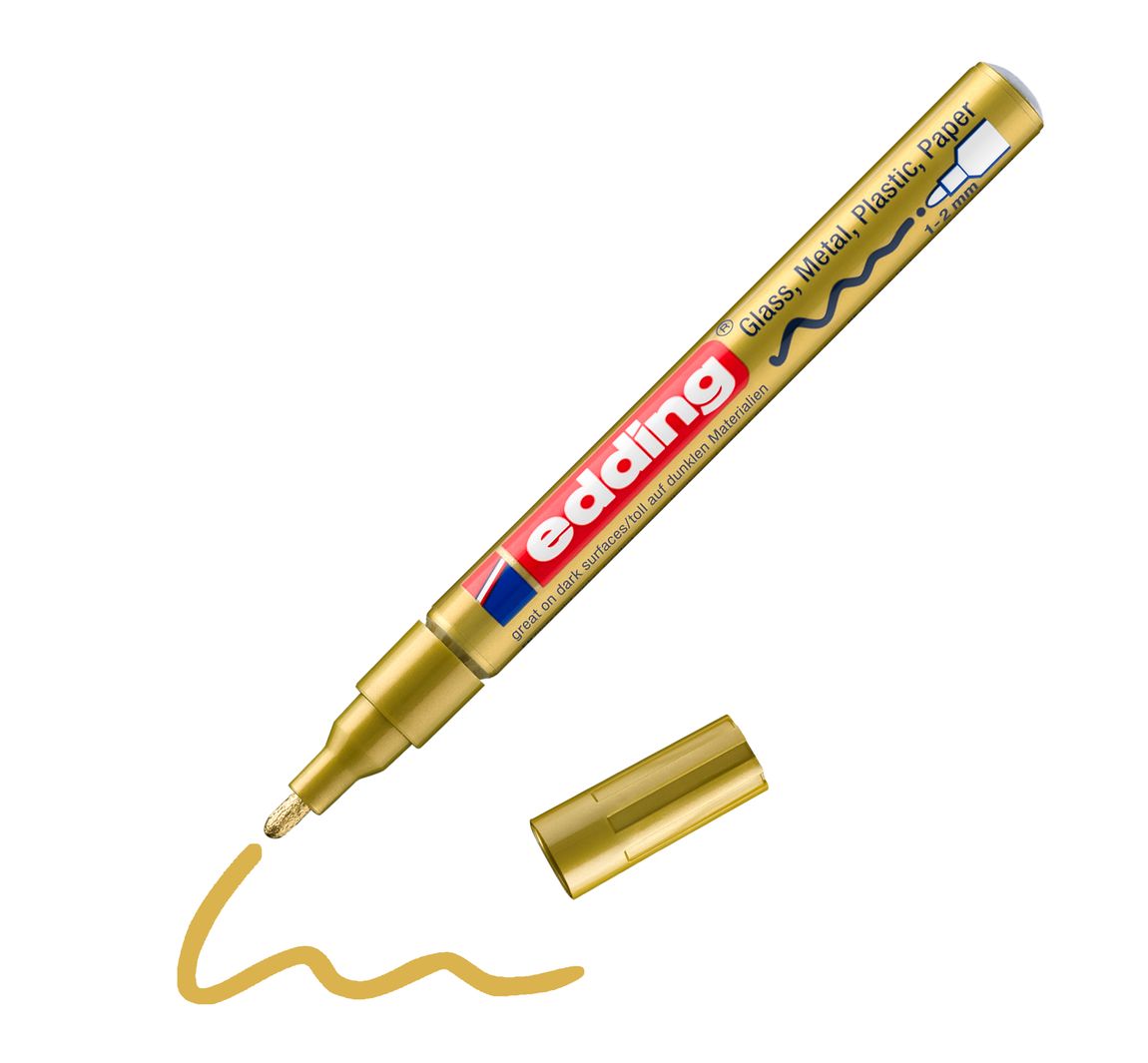 edding 751 "Glanslak-Marker" - Goud