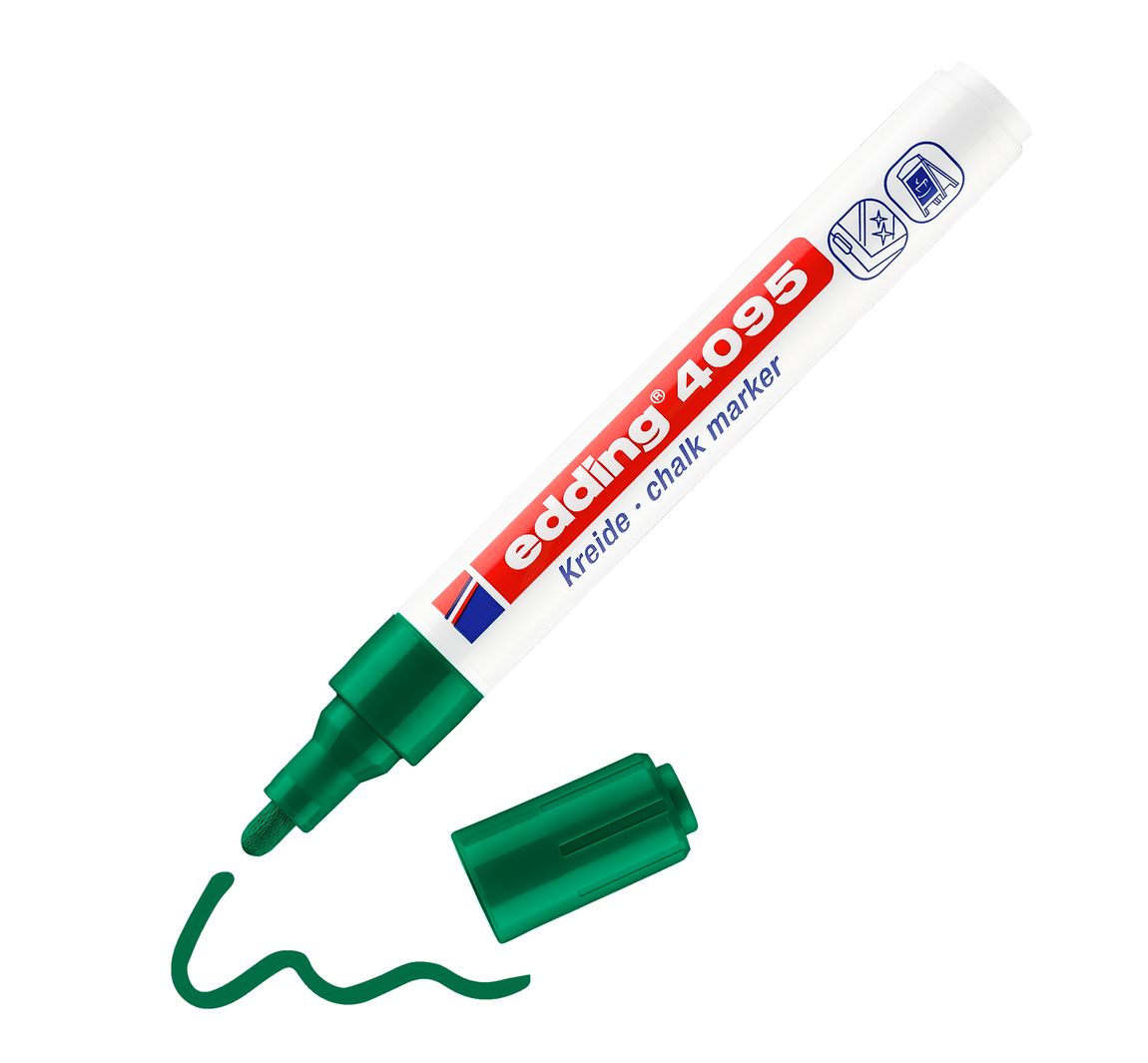 edding 4095 "Krijtmarker" - Groen