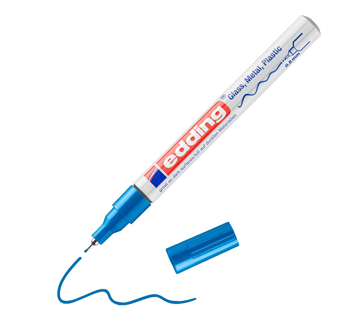 edding 780 "Gloss paint marker" - Blauw