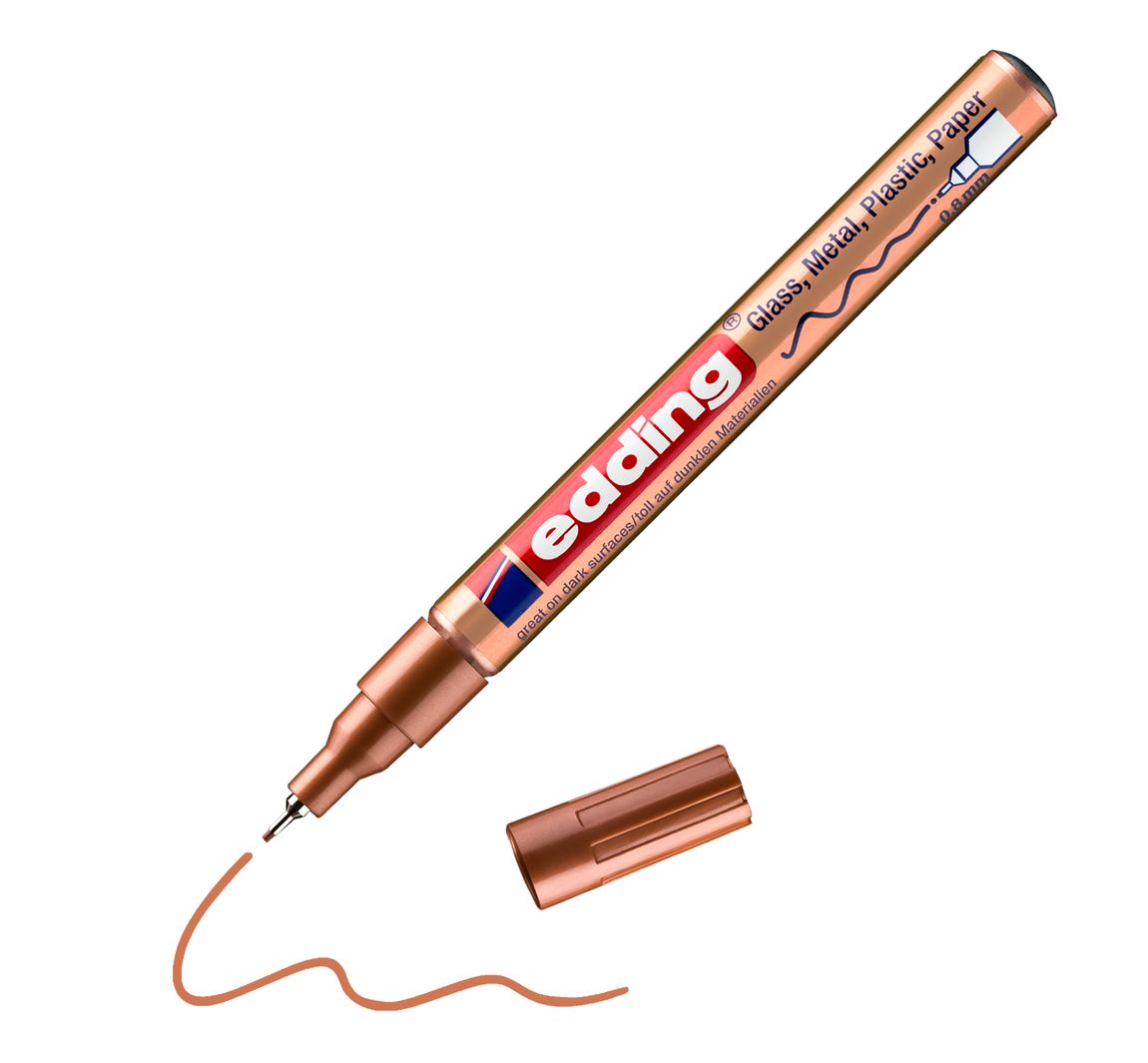 edding 780 "Gloss paint marker" - Koper