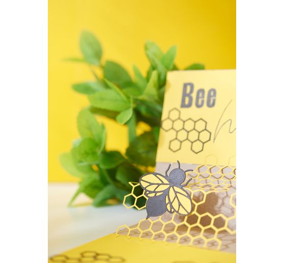double cards with envelopes "Kraft paper", DIN A6, 50 pieces