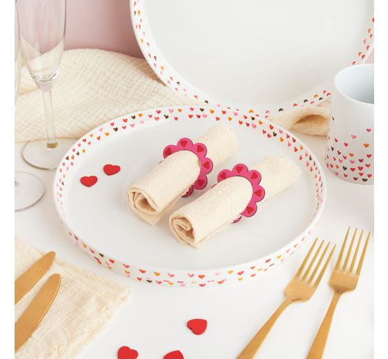 VBS Bord met rand, porselein