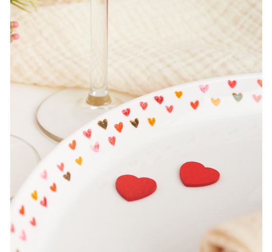 VBS Bord met rand, porselein