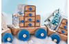 VBS Wooden discs/wheels, Ø 40 x 10 mm, 4 pieces