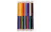 Coloured pencils "Twin Point", 12 pcs.