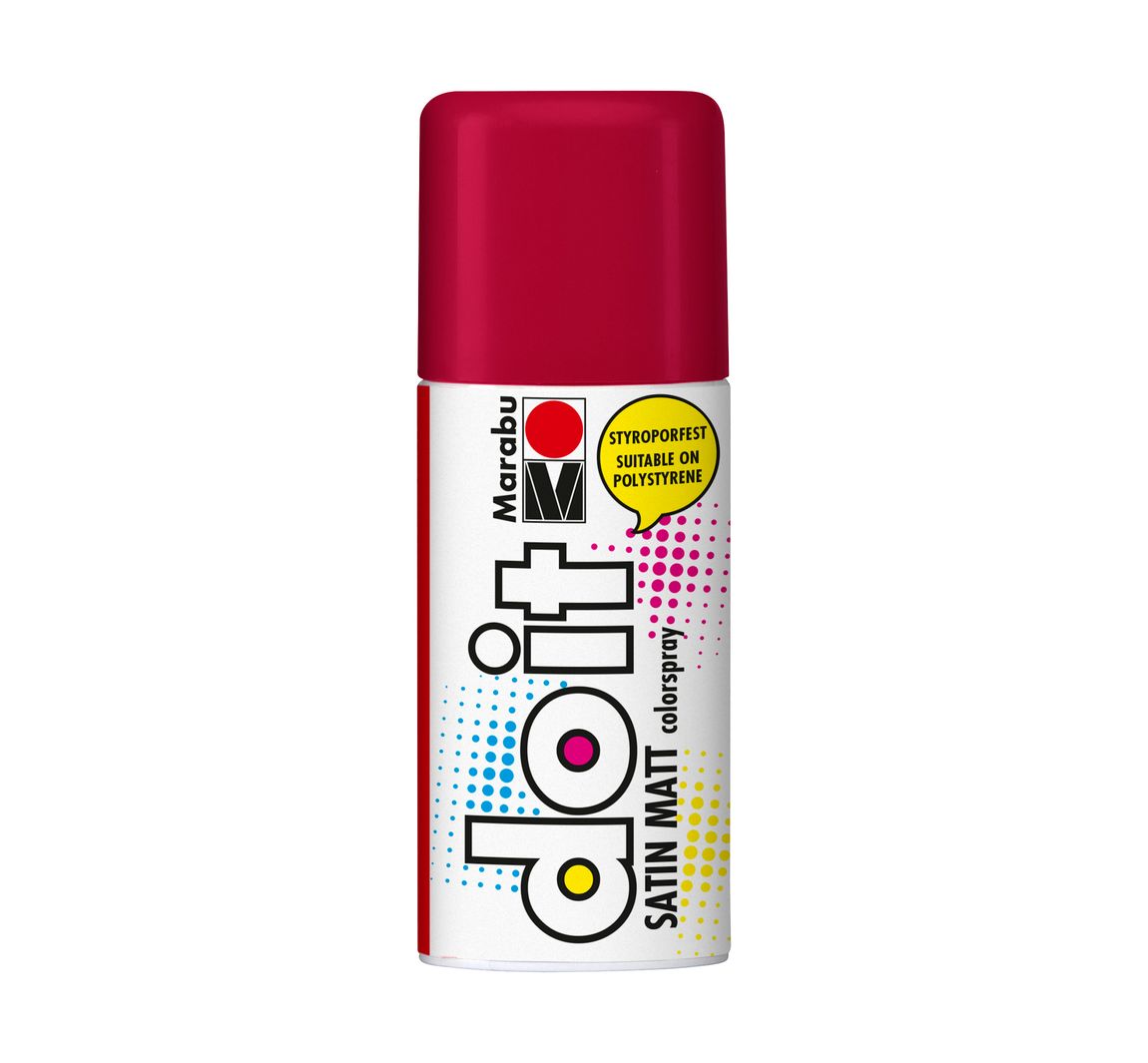 Marabu do it SATIN MATT - Karmijnrood