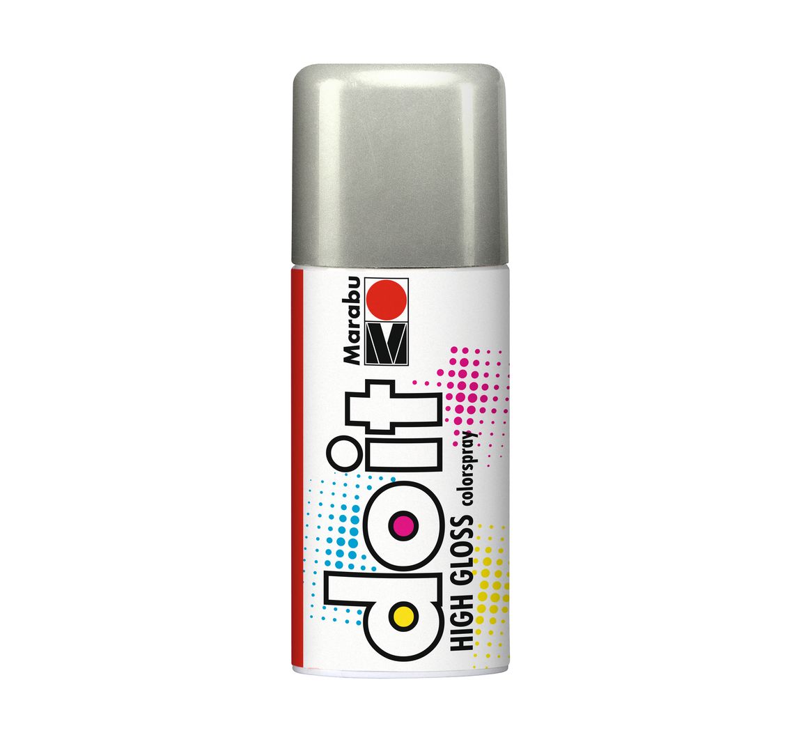 Marabu do it HIGH GLOSS - Hoogglanzend-Zilver