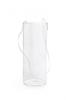 VBS Clear glass hanging basket