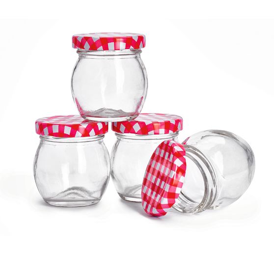 VBS Screw jars "Bulbous, 4 pieces