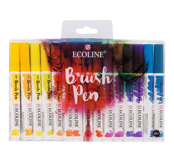 Talens Ecoline Brush Pen Set "30 colours"