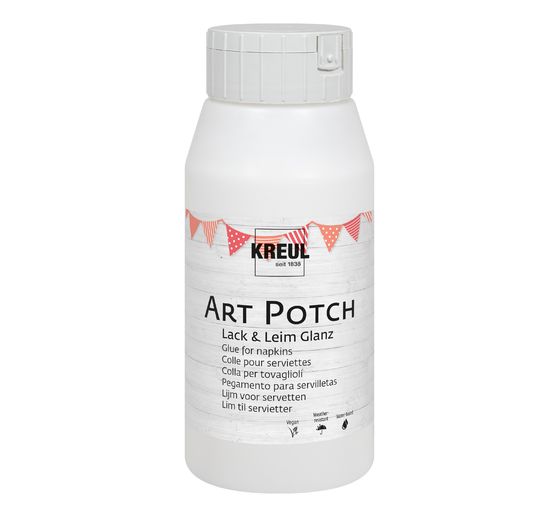 KREUL Art Potch Lak & Lijm "Glanzend", 750 ml