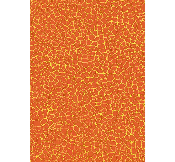 Décopatch paper "Facets-Orange"