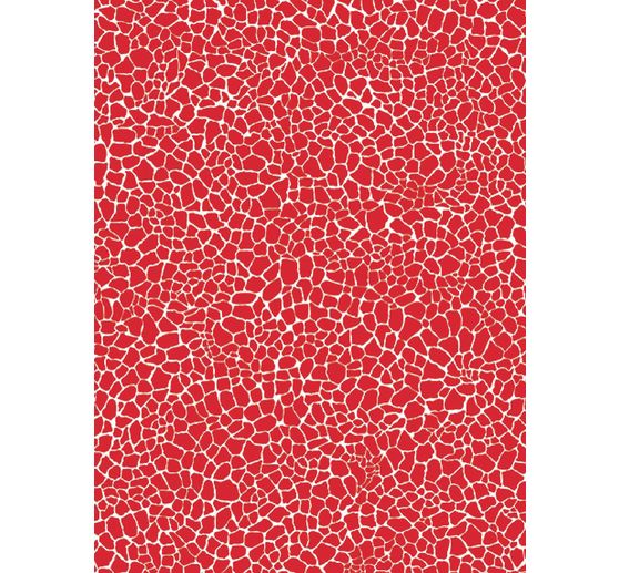 Décopatch paper "Facets-Red"