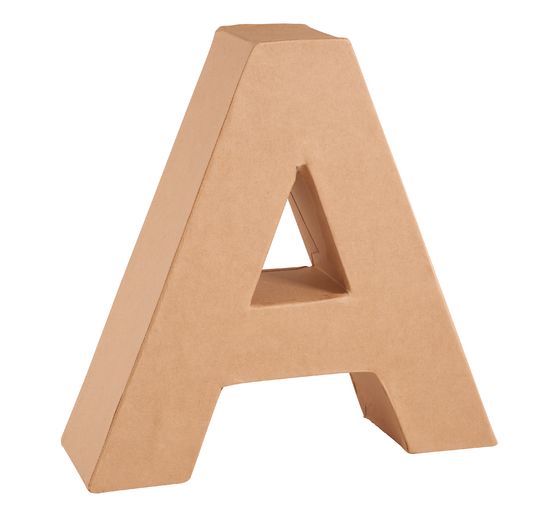 Cardboard letter