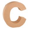 Cardboard letter
