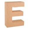 Cardboard letter