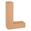 Cardboard letter