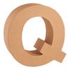 Cardboard letter