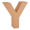 Cardboard letter
