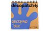 Décopatchpapier "Decopad Blue"