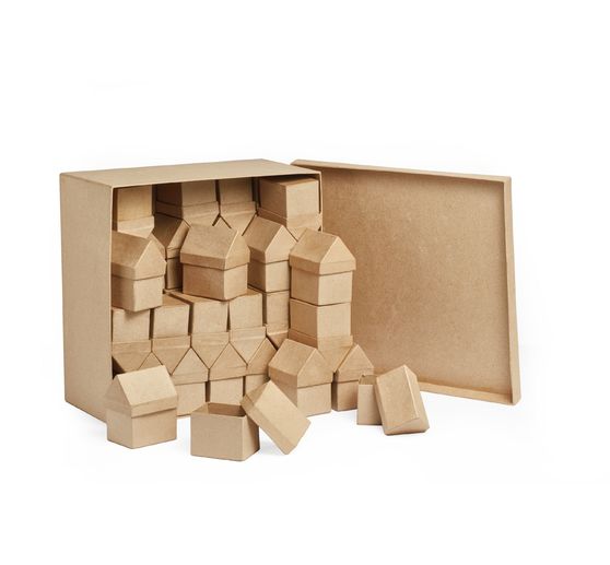 VBS Cardboard boxes "House", 40 pieces