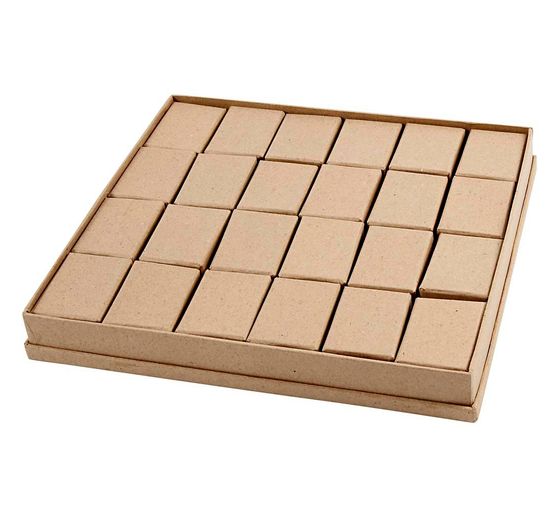 Cardboard boxes "Rectangle" in box, 24 pieces