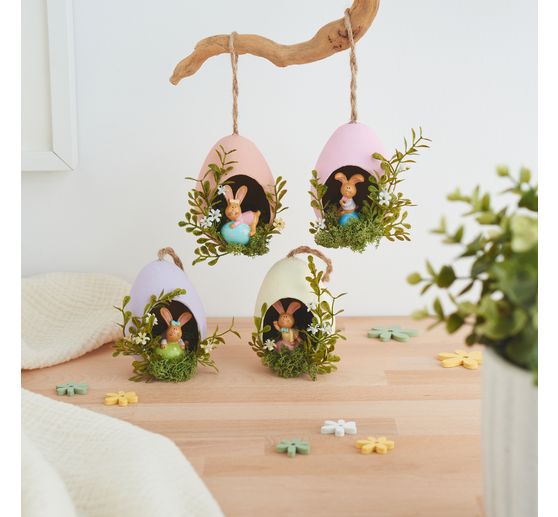 VBS Konijnen op ei, set van 4