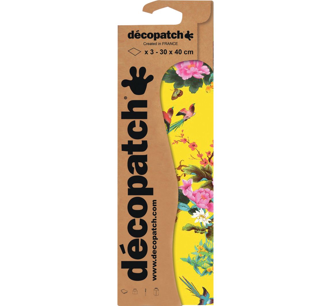 Décopatch papier "Dromen van bloemen"