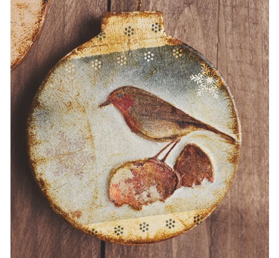 VBS Decoratieve hanger "Kerstballen", plat