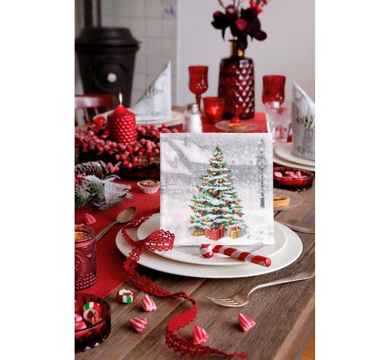 Napkin "Snowy Christmas"